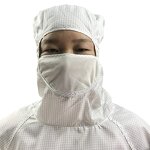 ESD Coveralls Manufacturer - GI Wholesales 5mm Stripe Reusable Anti-Static Dust-Free Antistatic for Cleanroom