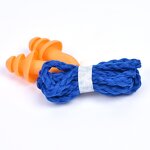 Hearing Protection Earplug Manufacturer - GI Noise Absorbing Reduction Reusable String Industrial Safety