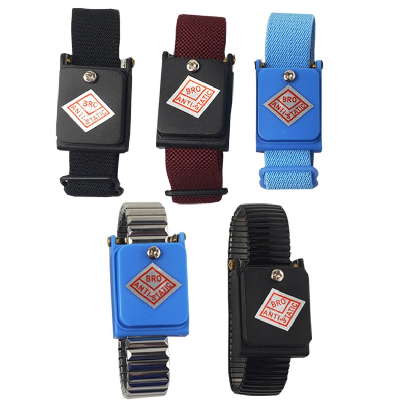 ESD Anti-static Wrist Strap Manufacturer - GI Adjustable Static Discharge Wireless Cordless Antistatic for Electronics