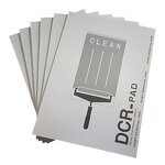 DCR Cleaning Pad Manufacturer - 50 Sheets High Quality Industrial Cleanroom 24x33cm for Silicone Roller