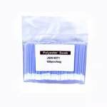 Cleanroom Swabs Manufacturer - PCB Industrial Cleaning 100pcs Single Layer 70mm Lint Free Small Head Polyester