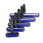 Silicone Sticky Lint Roller Manufacturer - PCB LCD Cleaning Dust Remover Plastic Handle Reusable 4inch Cleanroom