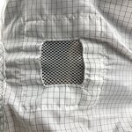 ESD Coveralls Manufacturer - GI Wholesales 5mm Stripe Reusable Anti-Static Dust-Free Antistatic for Cleanroom