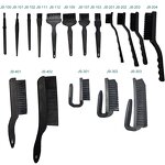 ESD Antistatic Nylon Brush Manufacturer - PCB Electronic Cleaning Durable Dissipative Polypropylene Conductive Plastic Handle