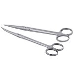 Stainless Steel Scissors Manufacturer - Multifunctional Straight Elbow Pointed for Beauty Eyebrows Beard Hair Pet Nail