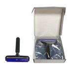 Silicone Sticky Lint Roller Manufacturer - PCB LCD Cleaning Dust Remover Plastic Handle Reusable 4inch Cleanroom
