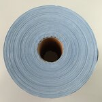 Cleanroom Paper Wipes Roll Manufacturer - Multi-purpose Industrial Cleaning Heavy Duty 100gsm Lint Free Blue Jumbo