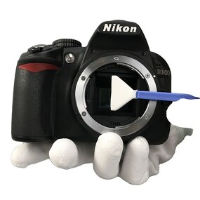 Camera Cleaning Swab Manufacturer - GI V Shape 24mm Full Frame Micro Swabs Disposable Sensor