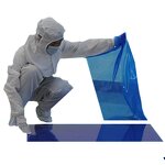 ESD Floor Sticky Mat Manufacturer - GI Manufacturers Industrial Clean Shoes Blue Cleanroom Adhesive for Clean Room Machine