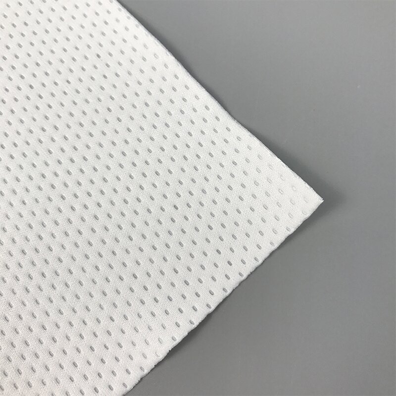 Cleanroom Wipers Manufacturer - GI Factory High Quality 12inch 240gsm Superfine Lint Free 2 Ply Dotted Pharmaceutical Polyester