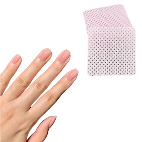 Nail Polish Remover Pads Manufacturer - GI Manufacturer Lint Free Disposable 500pcs Pink 100% PP Melt Brown Nonwoven