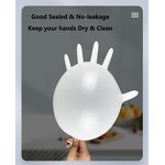 Disposable Nitrile Gloves Manufacturer - GI Wholesales Price Custom logo 9inch 100pcs Examination Work Powder Free White Blue