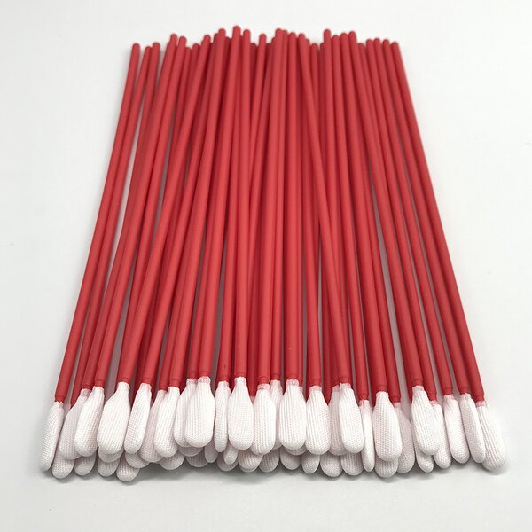 Cleanroom Cleaning Swabs Manufacturer - GI 100pcs 161.5mm Lint Free Industrial Polyester Swab Sticks