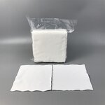 Cleanroom Wiper Manufacturer - High Absorbency Pharmacy 100pcs Lint Free Disposable 9x9inch 240gsm 2ply
