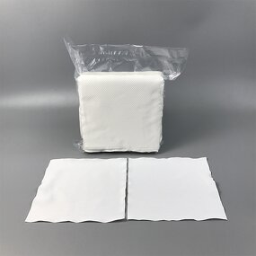Cleanroom Wiper Manufacturer - High Absorbency Pharmacy 100pcs Lint Free Disposable 9x9inch 240gsm 2ply