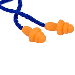 Hearing Protection Earplug Manufacturer - GI Noise Absorbing Reduction Reusable String Industrial Safety