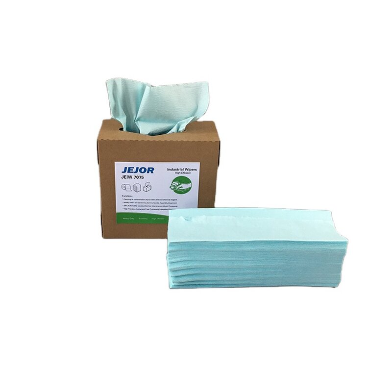 Cleanroom Paper Wipes Manufacturer - Industrial Cleaning Heavy Duty Lint Free 60gsm Nonwoven Polyester Woodpulp