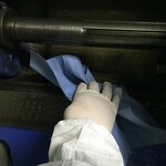 Cleanroom Jumbo Wipes Roll Manufacturer - Heavy Duty Multipurpose Industrial Cleaning 110gsm Lint Free Blue Woodpulp Polypropylene