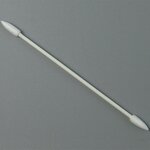 Cleanroom Cotton Swab Manufacturer - GI Wholesales Industrial Cleaning Dust Free Fiber Optic Huby 340 BB-003 Double Sharp Tip