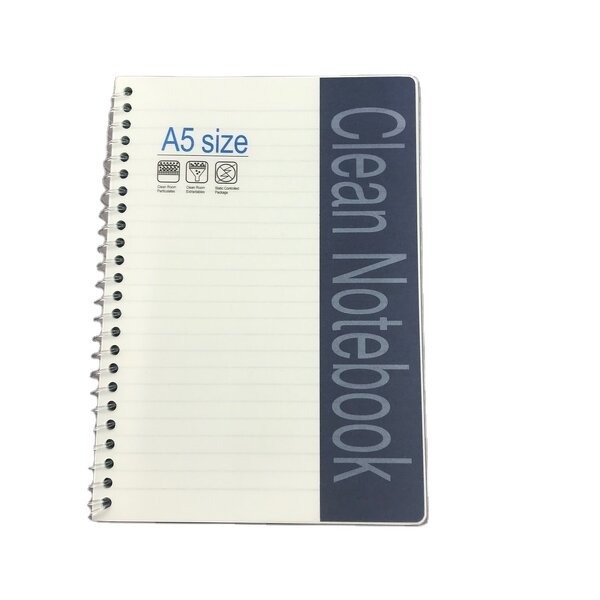 Cleanroom Notebook Manufacturer - GI 20pages Dust Free 100% Woodpulp White A5 A4 for Semiconductor Industrial