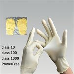 Disposable Latex Gloves Manufacturer - GI Class 10 100 1000 9 12 16 Natural Powder Free Cleanroom Working