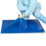Cleanroom Sticky Mat Manufacturer - GI Manufacturers Blue Cheap Cleaning Dust Adhesive for Shoes