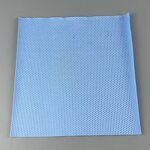 Cleanroom Wipers Manufacturer - GI Wholesale 9inch 240gsm Blue Superfine Lint Free 2ply Dotted Pharmaceutical Polyester