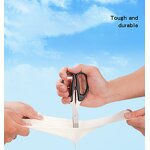 Disposable Nitrile Gloves Manufacturer - GI Wholesales Price Custom logo 9inch 100pcs Examination Work Powder Free White Blue