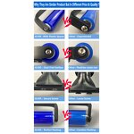 Silicon Sticky Roller Manufacturer - 12inch Reusable Cleanroom Blue Printing PCB Dust Removal Lint Free