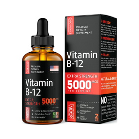 Vitamin B12 Drops Factory - OEM B12 Sublingual Liquid Drops Support Metabolism Energy Enhance