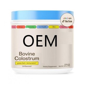 Bovine Colostrum Powder Factory - OEM GMP ISO Factory Private Label Hot Sale Nature's Superfood