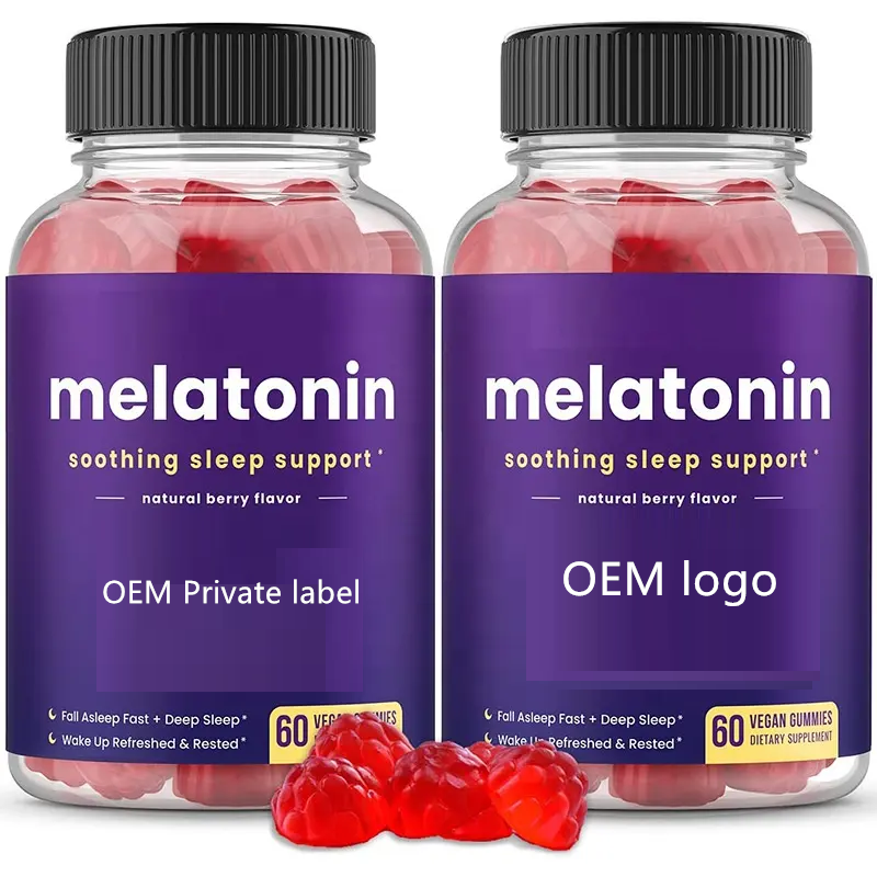 Melatonin Gummies Manufacturer - OEM Private Label Factory Supply Natural Supplement for Adults