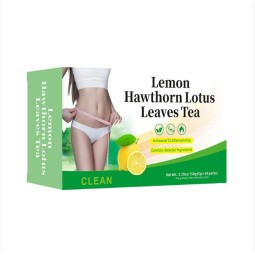 减肥茶源头工厂-厂家定制贴牌柠檬山楂荷叶茶