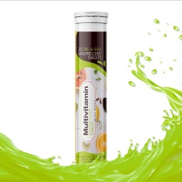 多种维生素泡腾片源头工厂-代工GMP工厂定制批发贴牌橙味
