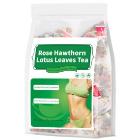 减肥茶生产商-贴牌代工厂玫瑰山楂荷叶茶