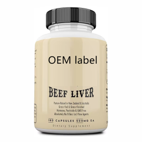 Beef Liver Capsules Manufacturer - GMP Factory Private Label Grass Fed Natural Iron Liver Cleanse