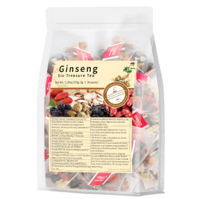 Ginseng Tea Manufacturer - OEM Private Label Blended Six Treasure Ginseng Flavor Bagged