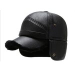 Manskin Hat Manufacturer - Nunu for Men Winter Season Ear Warm Old Dad Lei Feng Baseball Cap