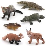 Bobcat Animal Model Manufacturer - Lelewu Simulates Red Panda Mouse Platypus Ferret Spiny Tail Lizard