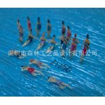 DIY Sand Table Figure Model Manufacturer - Senlin Construction Materials Accessories Swimming Beach Simulates Color Swimsuit Person