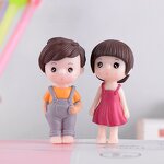 Slip Dress Couple Figurine Manufacturer - Micro Landscape DIY Ornament Home Garden Dollhouse Decor Lovers Christmas Gift Pendant