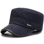 Winter Flat Cap Manufacturer - Nunu Hat Big Head Circumference Thickened Warm Baseball Wide Brim for Men