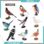 Kingfisher Bird Animal Model Manufacturer - Lelewu Simulation Magpie Cuckoo Blue Wren Red-belted Chickadee Decoration