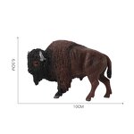 American Bison Buffalo Model Manufacturer - Lelewu Simulation Wild Animal Solid Mammal Yak Decoration