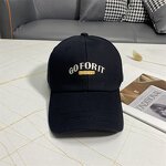 Embroidered Baseball Cap Manufacturer - Fufan Women Spring Summer Letter Soft for Men with Sunblock Visor