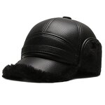 Manskin Hat Manufacturer - Nunu for Men Winter Season Ear Warm Old Dad Lei Feng Baseball Cap