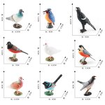 Kingfisher Bird Animal Model Manufacturer - Lelewu Simulation Magpie Cuckoo Blue Wren Red-belted Chickadee Decoration