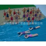 DIY Sand Table Figure Model Manufacturer - Senlin Construction Materials Accessories Swimming Beach Simulates Color Swimsuit Person