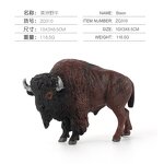 American Bison Buffalo Model Manufacturer - Lelewu Simulation Wild Animal Solid Mammal Yak Decoration