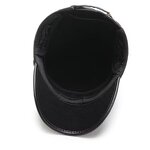 Winter Flat Cap Manufacturer - Nunu Hat Big Head Circumference Thickened Warm Baseball Wide Brim for Men